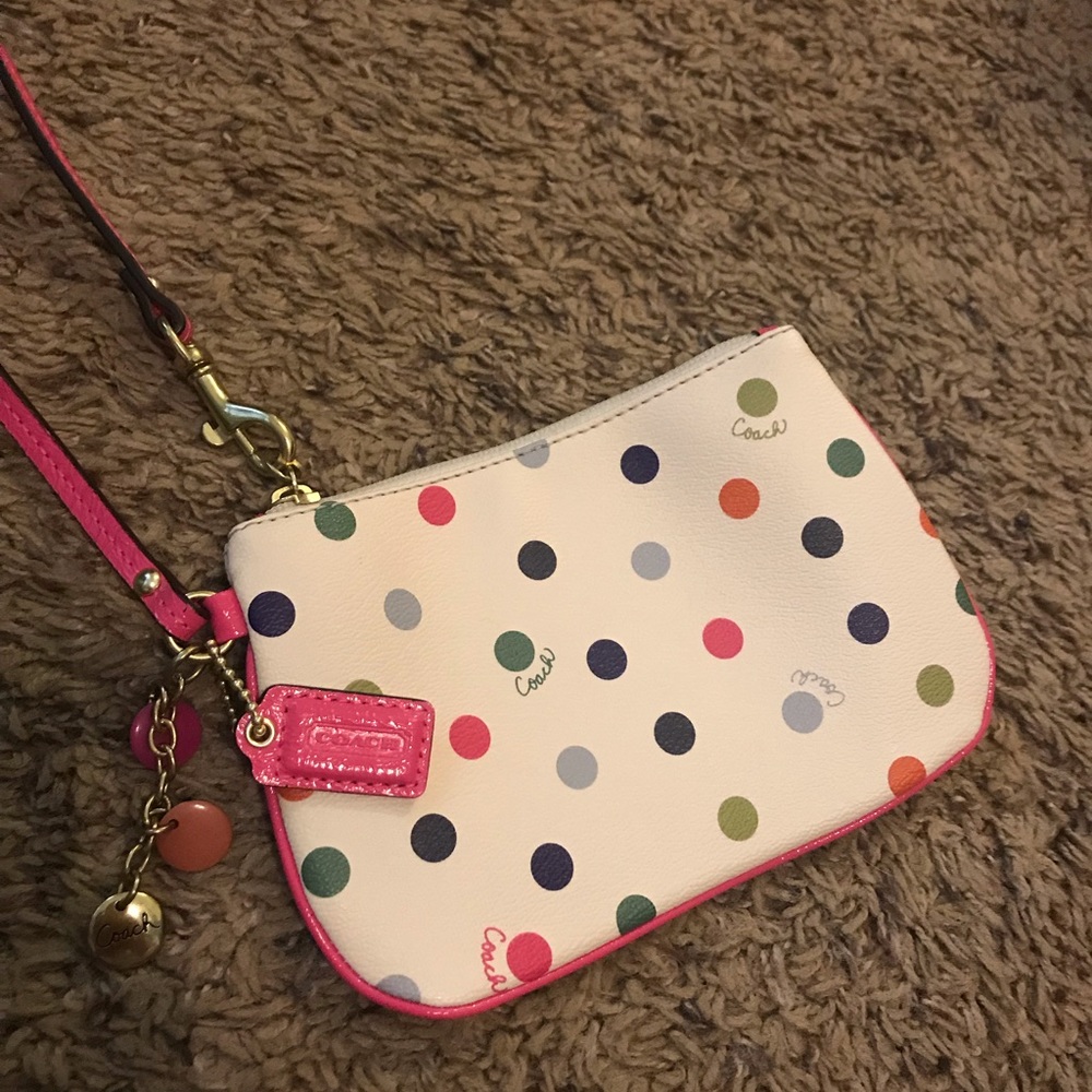 Coach wristlet